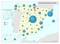 Espana Recaudacion-tributaria-del-Estado 2014 mapa 14147 spa.jpg