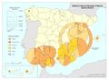 Espana Produccion-de-frutales-citricos-segun-especie 2013 mapa 15056 spa.jpg