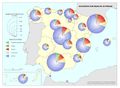 Espana Ocupados-por-rama-de-actividad 2010 mapa 12803 spa.jpg
