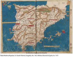 Evolución de la representación cartográfica de España