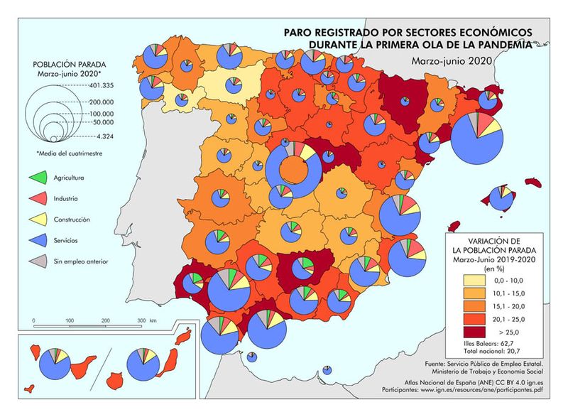 Archivo:Espana Paro-registrado-por-sectores-economicos-durante-la-primera-ola-de-la-pandemia 2019-2020 mapa 17844 spa.jpg
