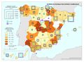 Espana Superficie-ocupada-por-centros-comerciales 2000-2012 mapa 14320 spa.jpg