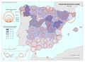 Espana Poblacion-mayor-de-65-anos-provincial 1991 mapa 12286 spa.jpg