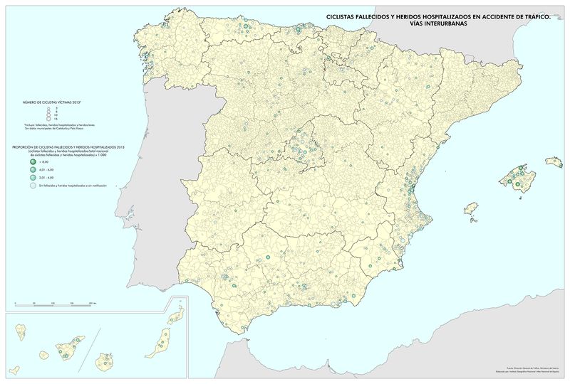 Archivo:Espana Ciclistas-fallecidos-y-heridos-hospitalizados-en-accidente.-Vias-interurbanas 2013 mapa 13795 spa.jpg