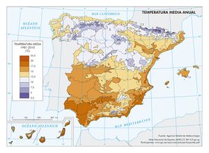 veneno estrategia Señor Clima - Atlas Nacional de España
