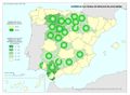 Espana Superficie-cultivada-de-remolacha-azucarera 2006 mapa 12027 spa.jpg