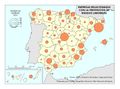 Espana Empresas-relacionadas-con-la-prevencion-de-riesgos-laborales 2016 mapa 15581 spa.jpg